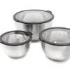 GEFU Lot De 3 Saladiers En Acier Inoxydable Argent -Chef&Sommelier-boutique lot de 3 saladiers en acier inoxydable argent