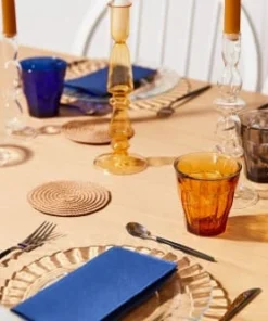 Duralex Lot De 6-Assiette à Dessert Ondulée Verre Résistant 20,5cm Transparent -Chef&Sommelier-boutique lot de 6 assiette a dessert ondulee verre resistant 20 5cm transparent 4