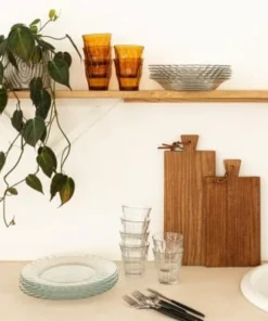 Duralex Lot De 6 - Assiette Plate Ondulée En Verre Résistant 26 Cm Transparent -Chef&Sommelier-boutique lot de 6 assiette plate ondulee en verre resistant 26 cm transparent 2