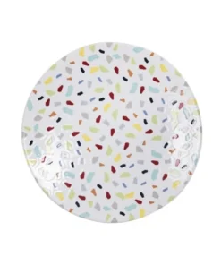 Table Passion Lot De 6 Assiettes à Dessert 21 Cm En Grès Multicolore