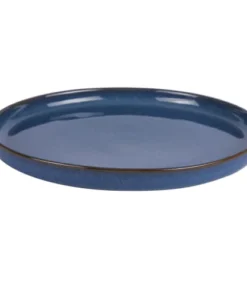 Table Passion Lot De 6 Assiettes à Dessert Cobalt 22 Cm En Grès Bleu -Chef&Sommelier-boutique lot de 6 assiettes a dessert cobalt 22 cm en gres bleu 1