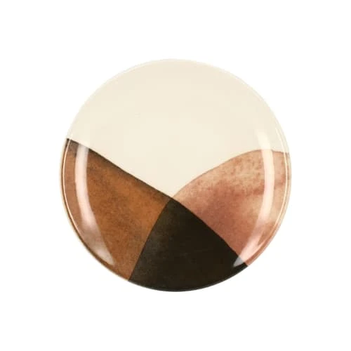 Novastyl Lot De 6 Assiettes à Dessert En Grès 19cm 3 Novastyl Lot De 6 Assiettes à Dessert En Grès 19cm