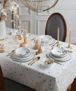 Amadeus Lot De 6 Assiettes à Dessert En Grès Décoré -Chef&Sommelier-boutique lot de 6 assiettes a dessert en gres decore 2