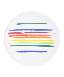 Little Marcel Lot De 6 Assiettes à Pain 16 Cm En Grès Multicolore