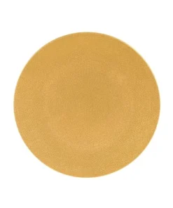 Table Passion Lot De 6 Assiettes à Pain Safran 16 Cm En Grès Jaune