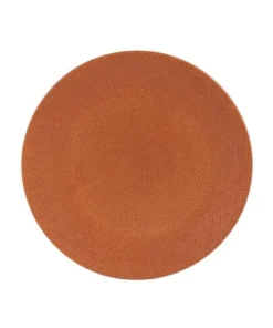 Table Passion Lot De 6 Assiettes à Pain Terra 16 Cm En Grès Orange