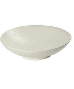 Table Passion Lot De 6 Assiettes Creuse 19 Cm En Grès Blanc