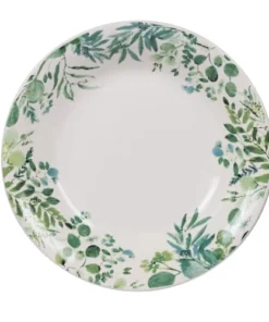 Table Passion Lot De 6 Assiettes Creuse 20,5 Cm En Faïence Décoré