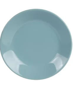 Trend'up Lot De 6 Assiettes Creuse 21 Cm En Grès Bleu