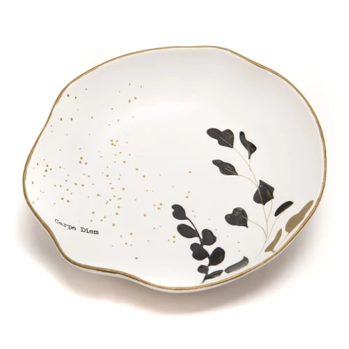 Amadeus Lot De 6 Assiettes Creuse Carpe Diem En Grès Décoré 4 Amadeus Lot De 6 Assiettes Creuse Carpe Diem En Grès Décoré – Image 2