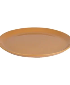 Trend'up Lot De 6 Assiettes Dessert Safran 20 Cm En Grès Jaune -Chef&Sommelier-boutique lot de 6 assiettes dessert safran 20 cm en gres jaune 1