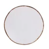 Table Passion Lot De 6 Assiettes Plate 27 Cm En Grès Blanc -Chef&Sommelier-boutique lot de 6 assiettes plate 27 cm en gres blanc