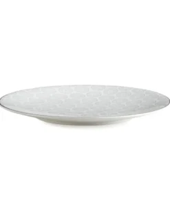 Table Passion Lot De 6 Assiettes Plate Chloé 27 Cm Anthracite En Grès Gris -Chef&Sommelier-boutique lot de 6 assiettes plate chloe 27 cm anthracite en gres gris 1