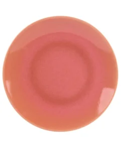Trend'up Lot De 6 Assiettes Plate Terra 27,5 Cm En Grès Orange