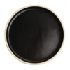Olympia Lot De 6 Assiettes Plates Bord Droit 180 Mm Noire -Chef&Sommelier-boutique lot de 6 assiettes plates bord droit 180 mm noire