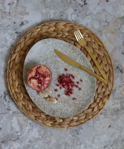 Novastyl Lot De 6 Assiettes Plates En Grès 27cm -Chef&Sommelier-boutique lot de 6 assiettes plates en gres 27cm 3