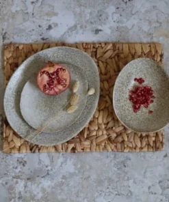 Novastyl Lot De 6 Assiettes Plates En Grès 27cm -Chef&Sommelier-boutique lot de 6 assiettes plates en gres 27cm 4