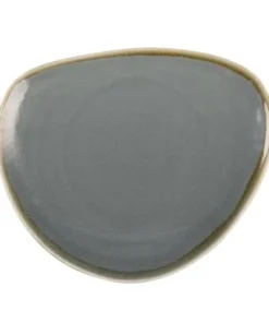 Olympia Kiln Lot De 6 Assiettes Triangulaires Couleur Océan 230 Mm