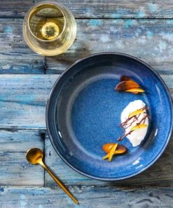 Table Passion Lot De 6 Coupelle Cobalt 12 Cm En Grès Bleu -Chef&Sommelier-boutique lot de 6 coupelle cobalt 12 cm en gres bleu 2