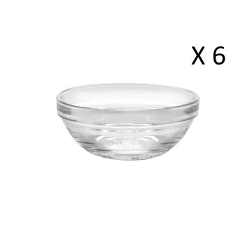 Duralex Lot De 6 - Coupelle Empilable 12,5 Cl En Verre Trempé Transparent 7 Duralex Lot De 6 - Coupelle Empilable 12,5 Cl En Verre Trempé Transparent – Image 5