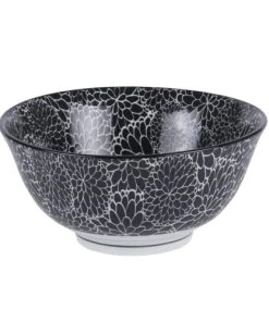 Table Passion Lot De 6 Coupelle Evasée 11,5 Cm En Porcelaine Noir