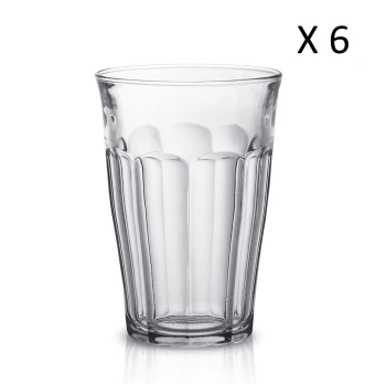 Duralex Lot De 6-Verre à Cocktail 36cl En Verre Trempé Résistant Teinté Marine 7 Duralex Lot De 6-Verre à Cocktail 36cl En Verre Trempé Résistant Teinté Marine – Image 5