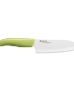 Kyocera Petit Couteau Santoku Vert 14cm