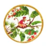 Les Jardins De La Comtesse Petite Assiette En Mélamine Décorée Par Des Singes De Bali Ø 23 Cm -Chef&Sommelier-boutique petite assiette en melamine decoree par des singes de bali oe 23 cm