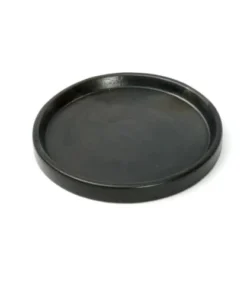 Bazar Bizar Petite Assiette En Terracotta Noir