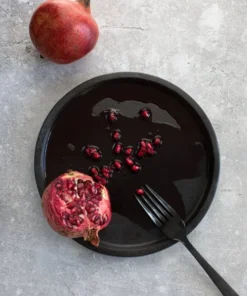 Bazar Bizar Petite Assiette En Terracotta Noir -Chef&Sommelier-boutique petite assiette en terracotta noir 4