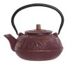 ITEM International Petite Théière Japonaise Bordeaux En Fonte 0,6L -Chef&Sommelier-boutique petite theiere japonaise bordeaux en fonte 0 6l
