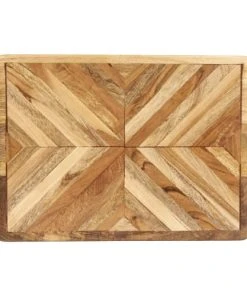 KitchenCraft Planche à Découper Avec Motifs En Bois De Manguier Marron