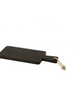 LANADECO Planche à Découper Caoutchouc Noir 20x61cm -Chef&Sommelier-boutique planche a decouper caoutchouc noir 20x61cm 4