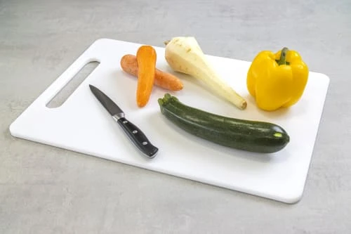 KitchenCraft Planche à Découper Extra Large En Plastique Blanc 4 KitchenCraft Planche à Découper Extra Large En Plastique Blanc – Image 2