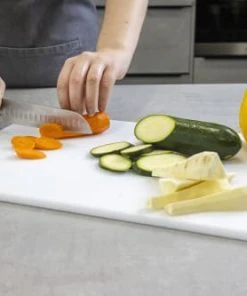 KitchenCraft Planche à Découper Extra Large En Plastique Blanc 11 KitchenCraft Planche à Découper Extra Large En Plastique Blanc -Chef&Sommelier-boutique planche a decouper extra large en plastique blanc 3