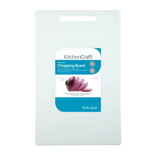 KitchenCraft Planche à Découper Extra Large En Plastique Blanc 8 KitchenCraft Planche à Découper Extra Large En Plastique Blanc – Image 6
