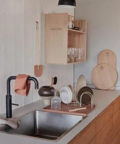 OYOY Living Design Planche à Découper Marron Chêne Ø31,5xH2cm -Chef&Sommelier-boutique planche a decouper marron chene oe31 5xh2cm 4