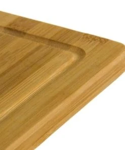 Wadiga Planche à Découper Rectangulaire Avec Rainure En Bambou 40x30cm -Chef&Sommelier-boutique planche a decouper rectangulaire avec rainure en bambou 40x30cm 2