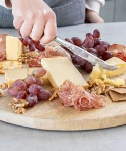 Masterclass Planche à Pagaie Ronde En Bois Et Marbre Marron Et Gris 10 Masterclass Planche à Pagaie Ronde En Bois Et Marbre Marron Et Gris -Chef&Sommelier-boutique planche a pagaie ronde en bois et marbre marron et gris 2