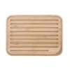 PEBBLY Planche Pain Bambou Naturel 36x26x1,8cm -Chef&Sommelier-boutique planche pain bambou naturel 36x26x1 8cm