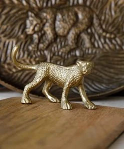 Artesa Planche Rectangle Avec Poignet Leopard En Bois Et Doré -Chef&Sommelier-boutique planche rectangle avec poignet leopard en bois et dore 5