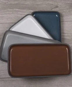 Table Passion Plat 22x12 Cm En Grès Gris 7 Table Passion Plat 22x12 Cm En Grès Gris -Chef&Sommelier-boutique plat 22x12 cm en gres gris 2