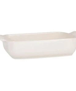 Maisons Du Monde Plat à Gratin En Grès écru L22