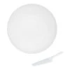 Table Passion Plat à Tarte 31 Cm + Pelle En Porcelaine Blanc -Chef&Sommelier-boutique plat a tarte 31 cm pelle en porcelaine blanc