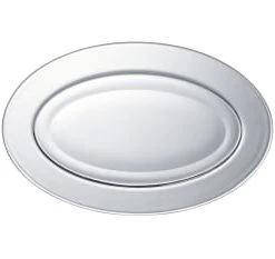 Duralex Plat De Service Ovale 36cm En Verre Trempé Extra Résistant Transparent -Chef&Sommelier-boutique plat de service ovale 36cm en verre trempe extra resistant transparent lys 1