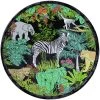 Les Jardins De La Comtesse Plat De Service Rond En Mélamine Avec Des Motifs Jungle 35,5 Cm -Chef&Sommelier-boutique plat de service rond en melamine avec des motifs jungle 35 5 cm