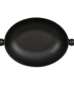 Maisons Du Monde Plat Ovale En Grès Noir -Chef&Sommelier-boutique plat ovale en gres noir 1000 7 19 231054 2