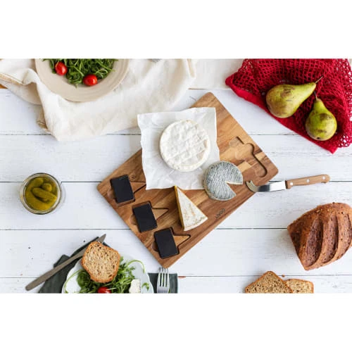 LIVOO Plateau à Fromage En Acacia En Bois Marron 4 LIVOO Plateau à Fromage En Acacia En Bois Marron – Image 2