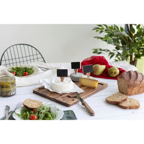 LIVOO Plateau à Fromage En Acacia En Bois Marron 6 LIVOO Plateau à Fromage En Acacia En Bois Marron – Image 4
