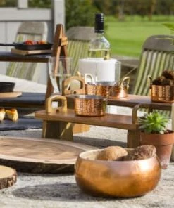 Artesa Plateau Antipastis Large En Bois D'acacia Marron -Chef&Sommelier-boutique plateau antipastis large en bois d acacia marron 2